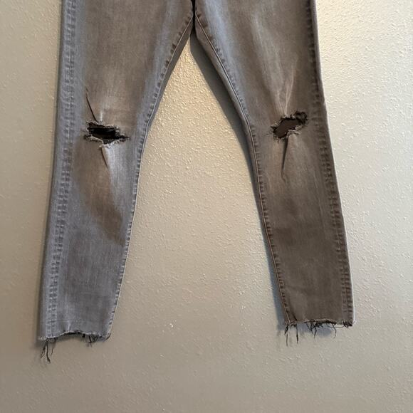 American Eagle Slim Tapper Distressed Jeans Size 34/32 - Picture 3 of 8